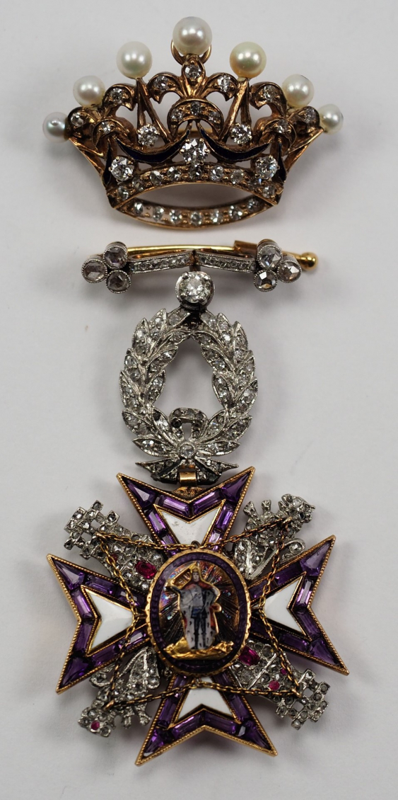 Spanien Königlicher Orden der Königin Maria Luisa, Dekoration in