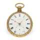 Taschenuhr: schweres goldenes Taschenchronometer nach Arnold, William Reid London, Hallmarks 1806 - Foto 1