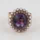 AMETHYST-PERL-RING - photo 1