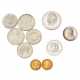Small assortment of coins and medals with GOLD and SILVER - - фото 1