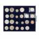 Tableau with silver coins from around the world - - Foto 1