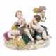MEISSEN group of figures 'The Summer', 1st choice, before 1924. - photo 1