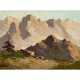 ARNOLD-GRABONÉ, GEORG (1896-1982) "Mountain Landscape". - Foto 1