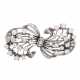 Brooch with diamonds total ca. 4,2 ct, - Foto 1