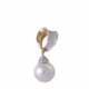 Pendant with South Sea pearl and diamonds of total approx. 0.5 ct, - фото 1