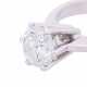 Solitaire ring with diamond of approx. 0.8 ct, - photo 1