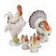 MEISSEN, assorted miniature figurines "Chicken cattle" 20.c. - фото 1