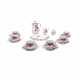 MEISSEN "Coffee service with purple painting" 1924-1934 - Foto 1