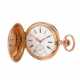 LE FILS DE L. BRAUNSCHWEIG & CIE. antique Chronométre No. 527 half second jump pocket watch. - Foto 1