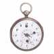 FEYTEL Á MONTELIMART spindle pocket watch with alarm clock ca. 1800. - фото 1