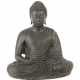 Figur des Buddha Amitabha Kambodscha/Laos, Bronze bräunlich patiniert - photo 1