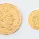 2 Goldmünzen Deutschland, Gold 900/986 - Foto 1