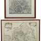 Paar Landkarten ''Ostfriesland'' und ''Emden'' Alexis-Hubert Jaillot (1632-1712): ''Oost-Frise, ou Le Comté d'Embden sub divisé en ses principales Iurisdictions'' - photo 1