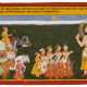 AN ILLUSTRATION FROM A RAMAYANA SERIES: THE APPEARANCE OF PARUSHARAMA - Foto 1