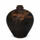 A RUSSET-PAINTED BLACK-GLAZED BOTTLE, XIAOKOU PING - photo 1