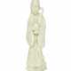 A WHITE JADE FIGURE OF A FEMALE IMMORTAL - photo 1