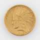 USA/Gold - 10 Dollars 1910, Indian Head, s-ss, einige Kratzer, - фото 1