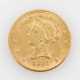 USA/Gold - 10 Dollars 1881, Liberty Head, ss., Kratzer avers, - фото 1