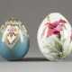 TWO PORCELAIN EASTER EGGS Russian, mid 19th century / ci - Foto 1
