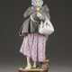A BUSCUIT PORCELAIN FIGURE OF MOTHER AND A CHILD Russian - photo 1