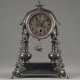 A METAL TABLE CLOCK Poland, late 19th century Marked wit - photo 1