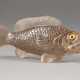 A HARDSTONE FIGURE OF A FISH Probably Russian, circa 190 - photo 1