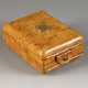 A BIRCH WOOD CASE WITH GOLD ROUBLE Russian, circa 1900 O - photo 1