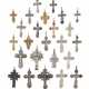 A COLLECTION OF 25 BREAST CROSSES Russian, 17th-20th cen - photo 1