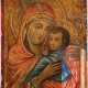 A LARGE ICON SHOWING THE MOTHER OF GOD UMILENIE Balkan, - Foto 1