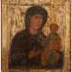 AN ICON SHOWING THE SMOLENSKAYA MOTHER OF GOD Russian, c - фото 1