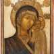 A MONUMENTAL ICON SHOWING THE KAZANSKAYA MOTHER OF GOD F - photo 1