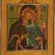 AN ICON SHOWING THE TOLGSKAYA MOTHER OF GOD Russian, 18t - photo 1