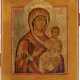AN ICON SHOWING THE SMOLENSKAYA MOTHER OF GOD Russian, 1 - Foto 1