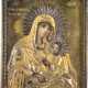 A FINE MINIATURE ICON SHOWING THE MOTHER OF GOD 'SOOTHE - photo 1