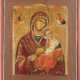 A LARGE ICON SHOWING THE MOTHER OF GOD OF THE PASSION Ru - photo 1