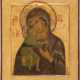 AN ICON SHOWING THE FEODOROVSKAYA MOTHER OF GOD Russian, - фото 1