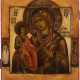 AN ICON SHOWING THE THREE-HANDED MOTHER OF GOD Russian, - photo 1