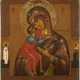 AN ICON SHOWING THE FEODOROVSKAYA MOTHER OF GOD Russian, - Foto 1