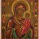 AN ICON SHOWING THE TIKHVINSKAYA MOTHER OF GOD Russian, - photo 1