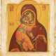 AN ICON SHOWING THE VLADIMIRSKAYA MOTHER OF GOD 2nd half - фото 1