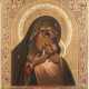 AN ICON SHOWING THE KORSUNSKAYA MOTHER OF GOD Russian, e - фото 1