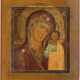 A SMALL ICON SHOWING THE KAZANSKAYA MOTHER OF GOD Russia - фото 1