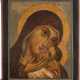 AN ICON SHOWING THE KASPEROVSKAYA MOTHER OF GOD Russian, - фото 1