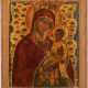 A LARGE ICON SHOWING THE MOTHER OF GOD 20th century Temp - Foto 1