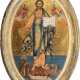 A VERY LARGE AND FINE ICON SHOWING CHRIST OF SMOLENSK Centr - photo 1
