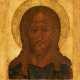 A VERY LARGE ICON SHOWING CHRIST 'WITH THE FEARSOME EYE' Ru - photo 1