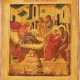 AN ICON SHOWING THE NATIVITY OF THE MOTHER OF GOD 2nd half - фото 1