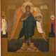 A VERY FINE ICON SHOWING ST. JOHN THE FORERUNNER AS ANGEL O - photo 1