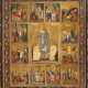 A FEAST DAY ICON Russian, circa 1900 Tempera on wood panel. - фото 1
