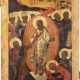 A MONUMENTAL ICON SHOWING THE DESCENT INTO HELL AND THE HAR - photo 1